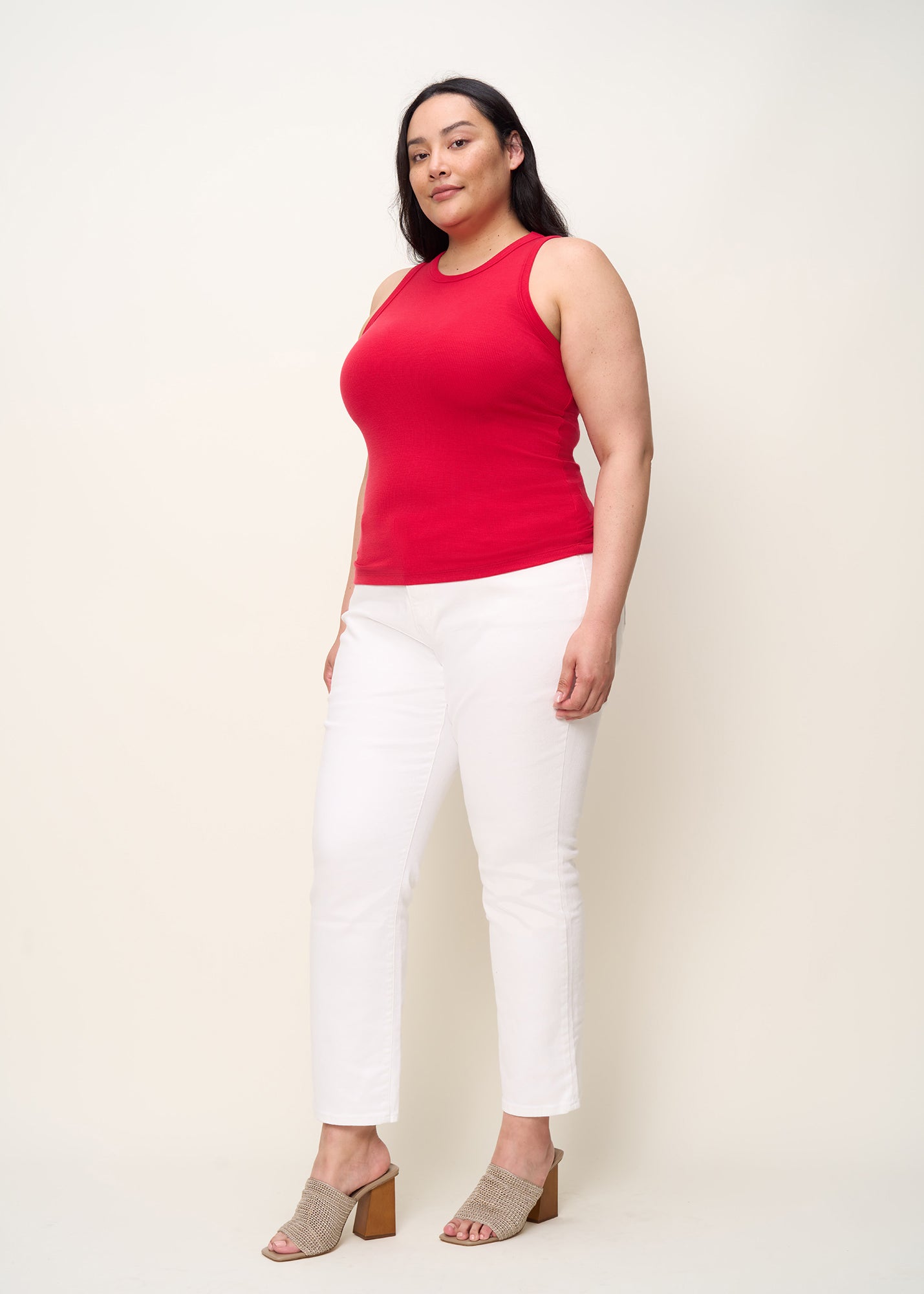 The Ribbed Racer Tank – The Standard Stitch