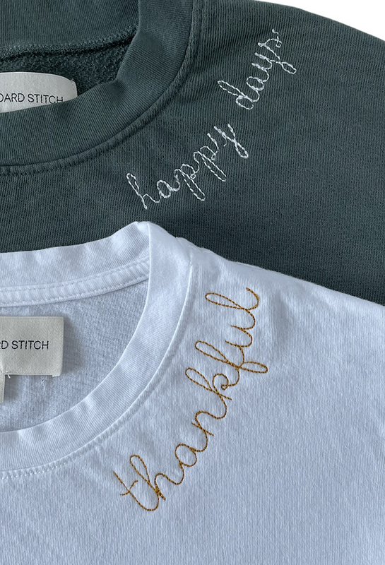 Custom Embroidery The Standard Stitch