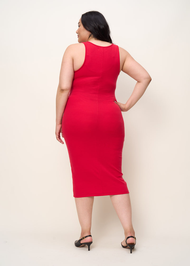 Scoop Neck Dress Midnight