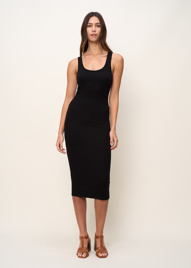 The Scoop Neck Midi Dress The Standard Stitch The Scoop Neck Midi Dress The Standard Stitch