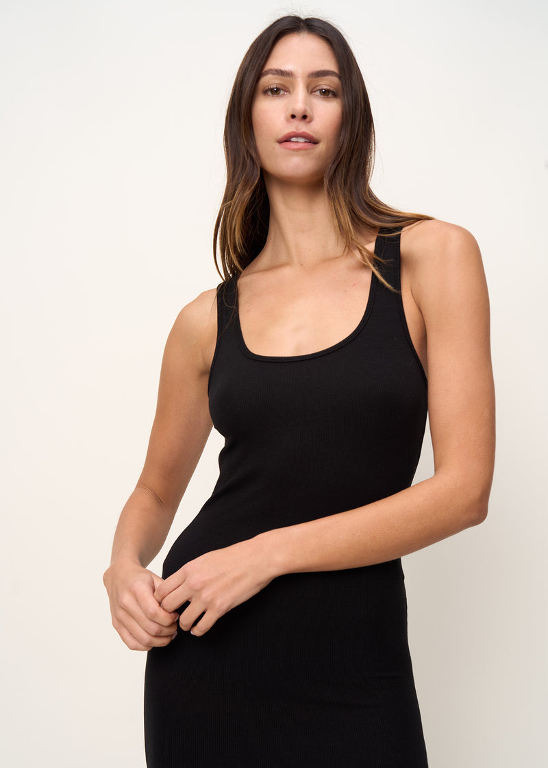 The Scoop Neck Midi Dress The Standard Stitch The Scoop Neck Midi Dress The Standard Stitch
