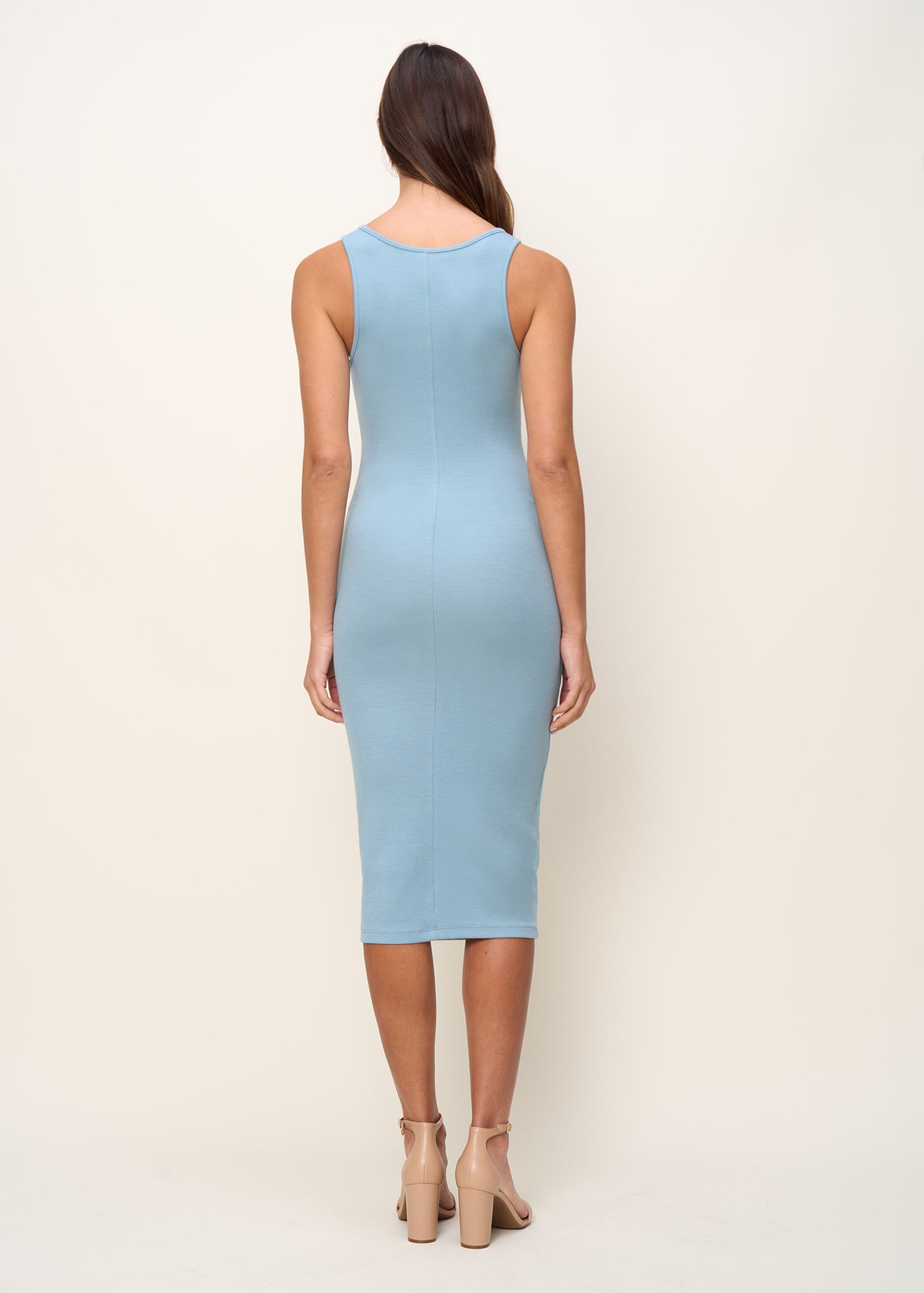 The Scoop Neck Midi Dress – The Standard Stitch
