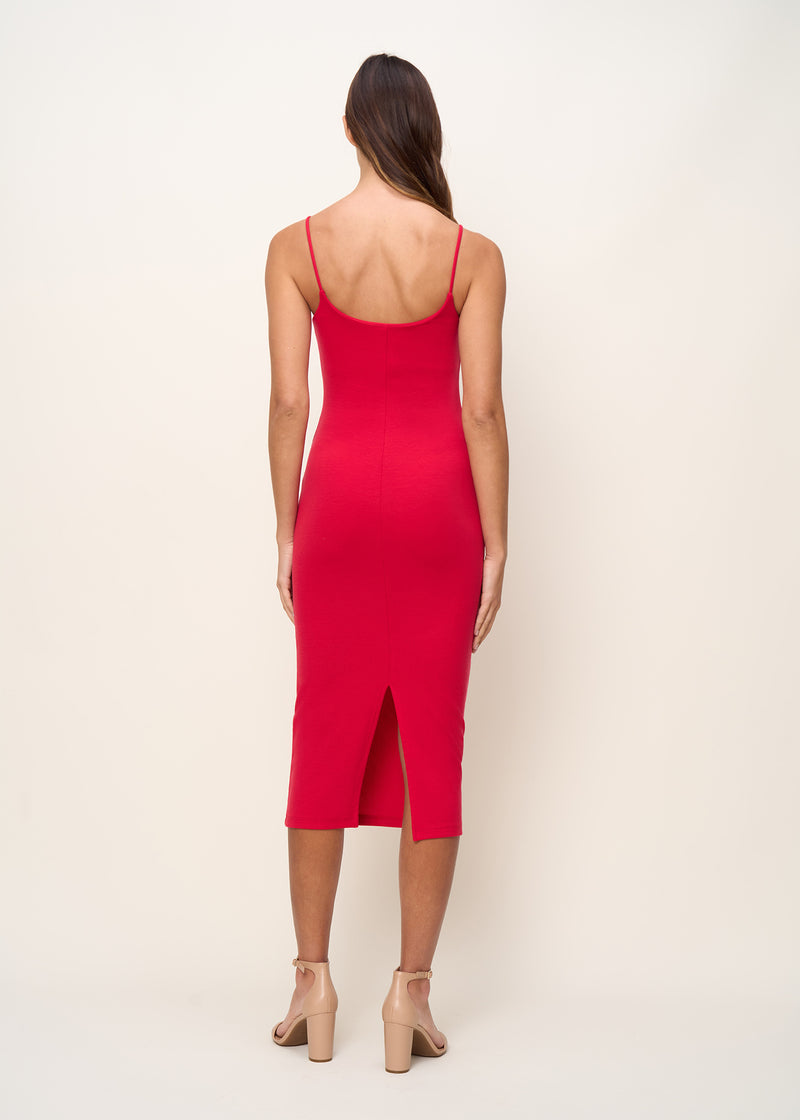 The Spaghetti Strap Midi Dress The Standard Stitch The Spaghetti Strap Midi Dress The Standard Stitch