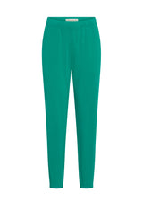 Woman's green sweatpant on mannequin. Front. 