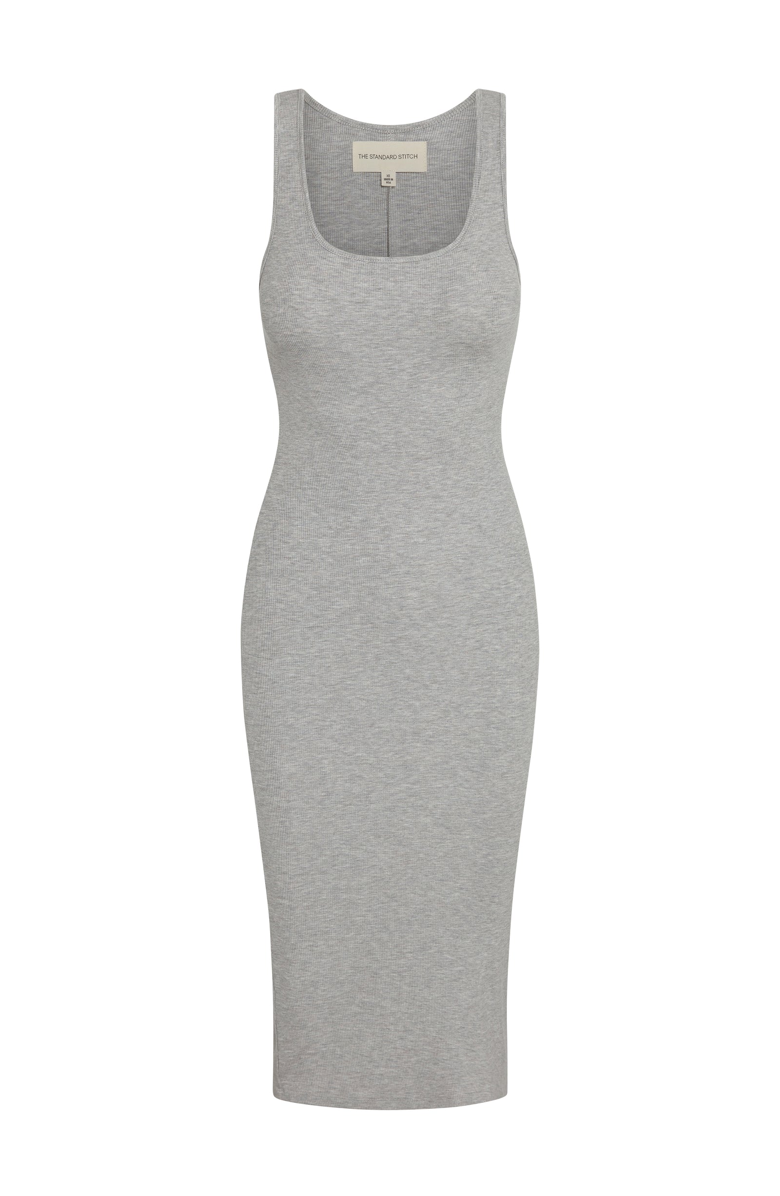 The Scoop Neck Midi Dress – The Standard Stitch