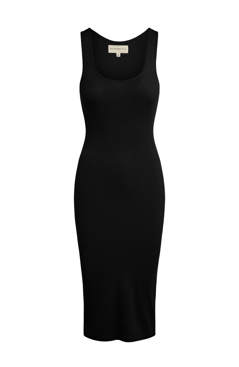 The Scoop Neck Midi Dress The Standard Stitch The Scoop Neck Midi Dress The Standard Stitch